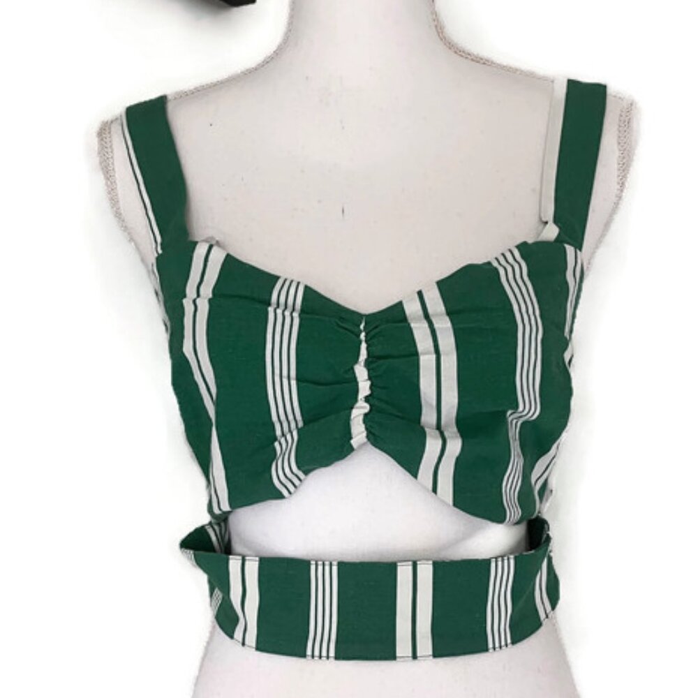 Lovers + Friends Wrap Halter Top NWT